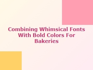 Sweet and Bold Bakery Fonts