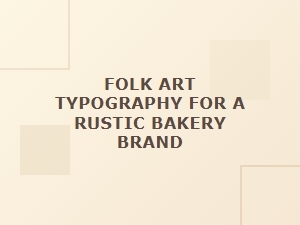 Handwritten Charm for Your Rustic Bakery