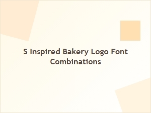 Timeless Fonts for a Vintage Bakery Logo